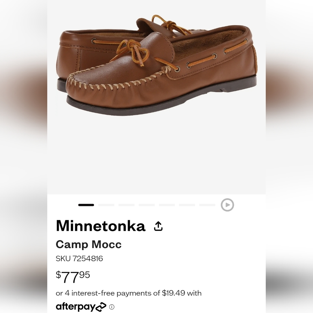 Minnetonka Leather Shoes - Picture 2 of 12